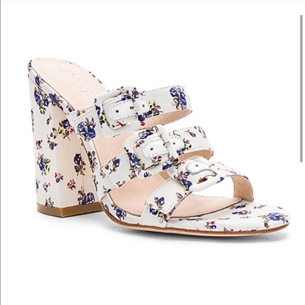 { Raye } flowered heels ✨